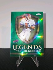 Topps 2025 Chrome Green Doug Flutie Buffalo Bills Legends LOG-3 /99