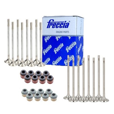 16x FRECCIA Ein/Auslassventil Ventilschaft Satz für FABIA 3 VW GOLF 7 1.2 TSI
