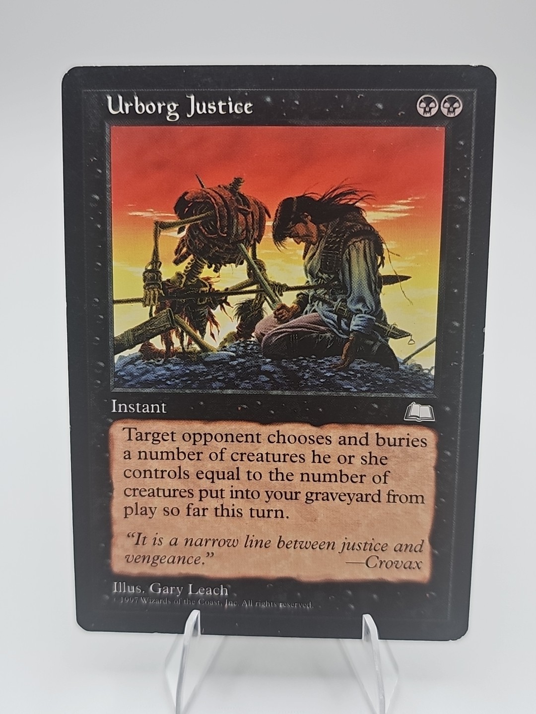 MTG Weatherlight Urborg Justice