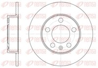 2X Remsa Bremsscheibe 6547.00 FüR VW Audi Skoda Seat 1J1 1J2 Golf 8L1 A3 232Mm 5