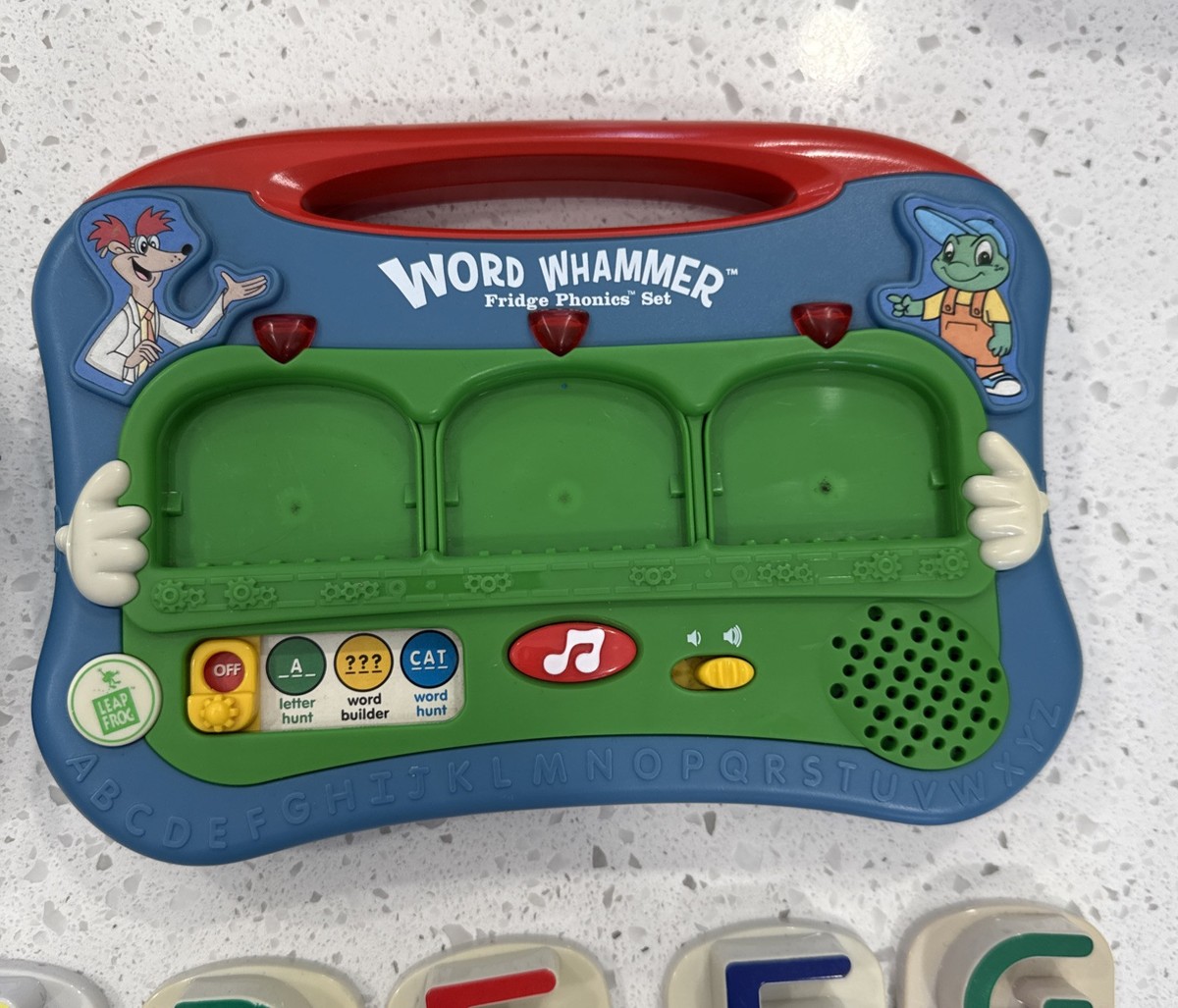 Leap Frog Word Whammer & Letters WORKING TESTED Magnetic