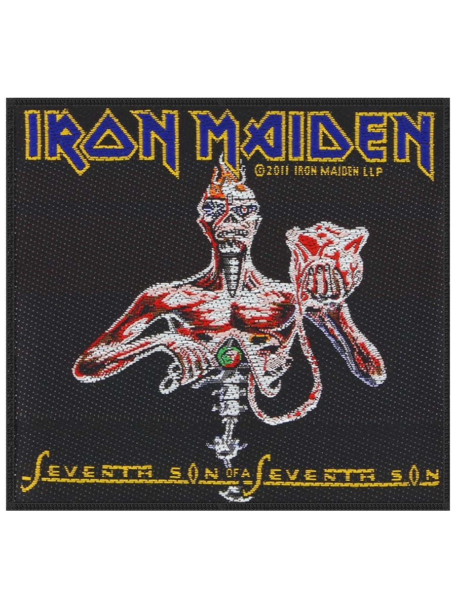 Iron Maiden Seventh Son Black Patch 10x9cm