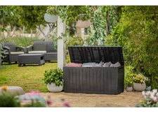 Keter 230623 Marvel 71 Gallon Deck Box - Brown