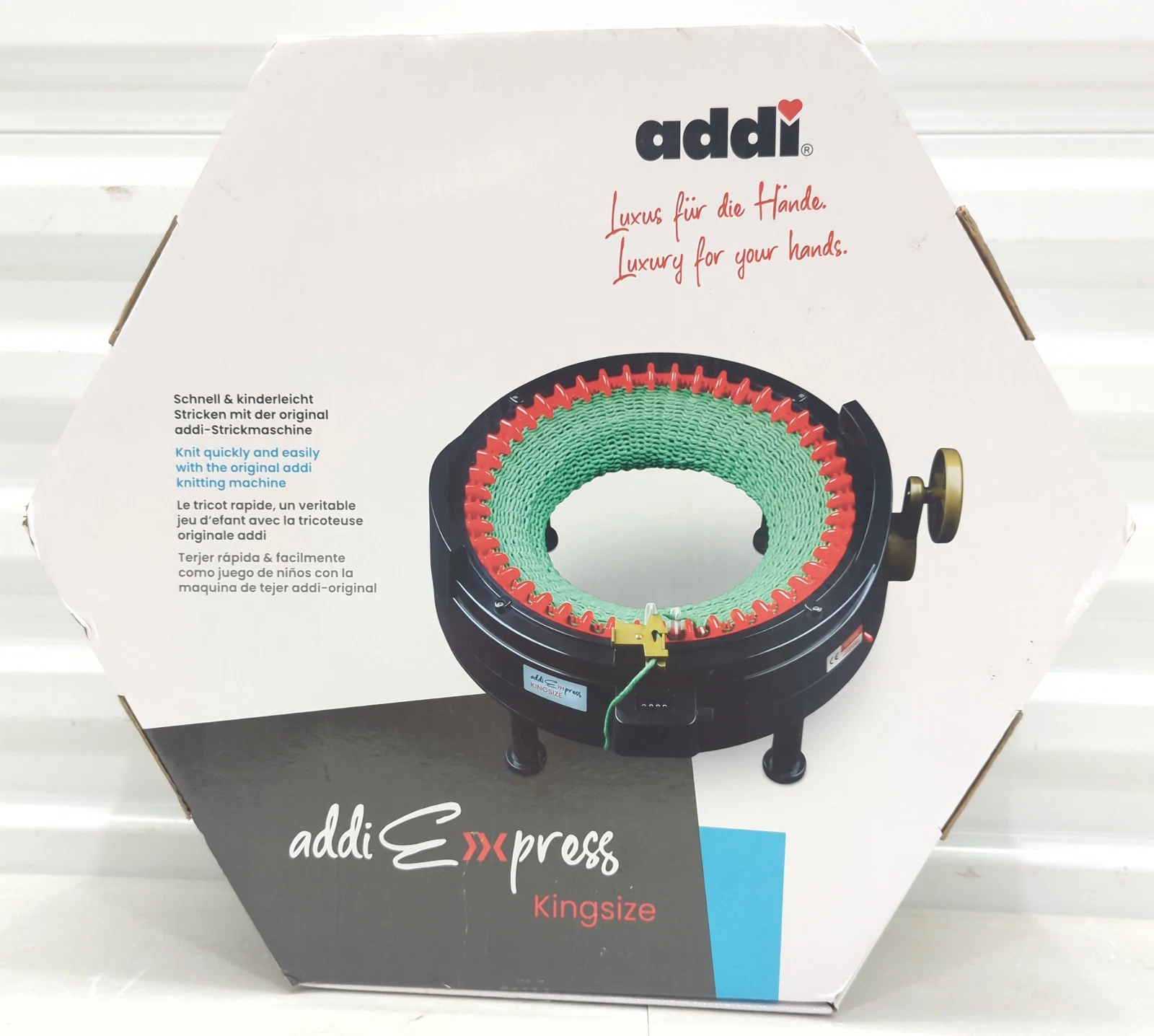 Addi Express King Size Knitting Machine 46 Needle / Open Box 798804942007|  eBay