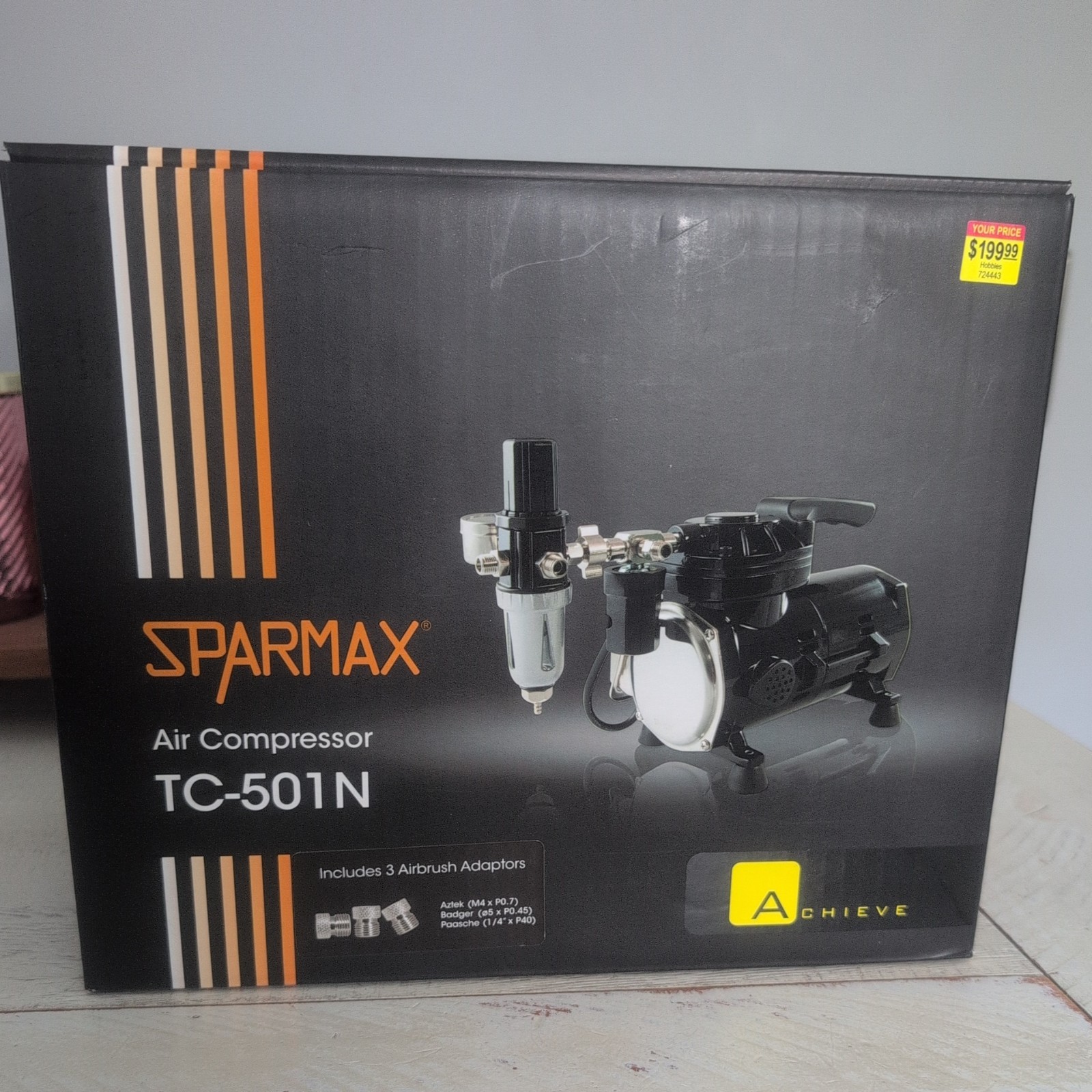 Brand new never used SPARMAX TC-501N AIR COMPRESSOR 