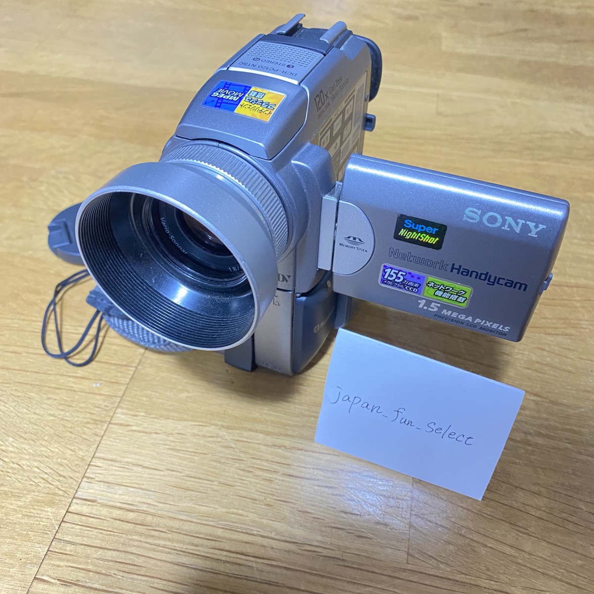 Sony Handycam DCR-PC120 Silver Camcorder Video Camera MiniDV 10x