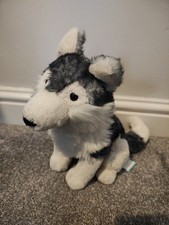 Jellycat Husky Dog Soft Toy Jackson Grey White Brand New With Tags Retired