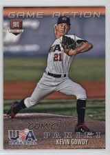 2015 Panini USA Baseball Box Set Game Action Kevin Gowdy #76 0j9e