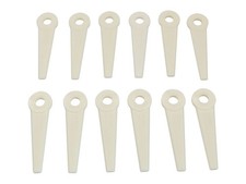 12x Lames en plastique adapté pour Stihl FS 561 C-EM Débroussailleuse