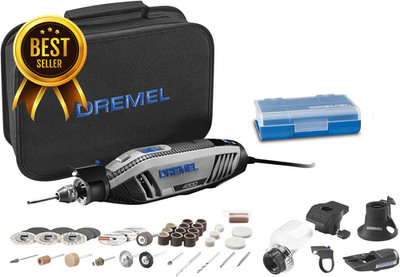 Rotary Tool Kit 4300-5/40 High Performance LED Light with 40 Accessories Grindin