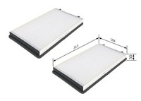 Bosch Filter, Innenraumluft 1 987 432 103 FüR Alpina BMW