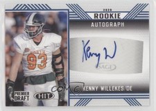 2020 Sage Hit Rookie Auto Blue Kenny Willekes #A72 Auto 0or4
