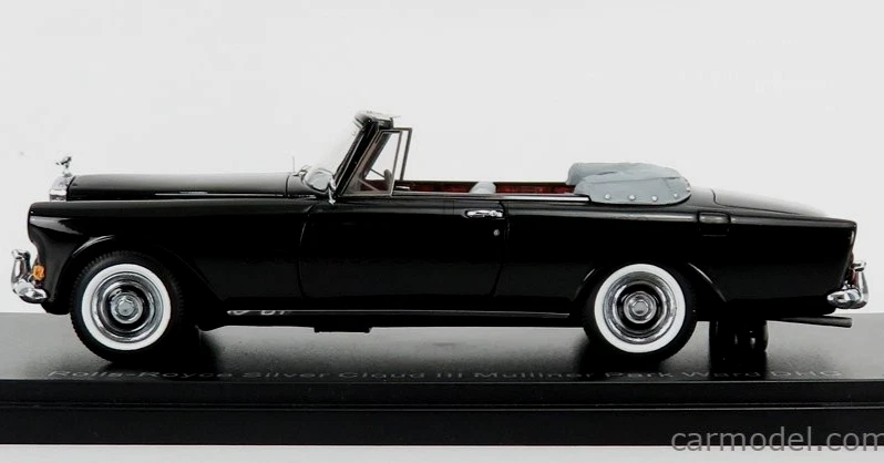 wonderful resin-modelcar 1/43 ROLLS-ROYCE SILVER CLOUD III MPW DHC 1962 - black - Image 3 of 4