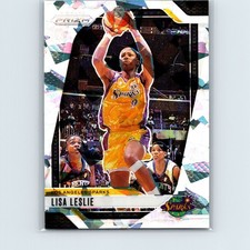2024 Panini Prizm WNBA Lisa Leslie #98 Cracked Ice Prizm Los Angeles Sparks