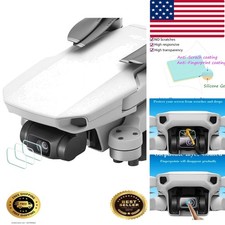 Bubble-Free Easy Install DJI Mini Tempered Glass Lens Protector Set 3 Count