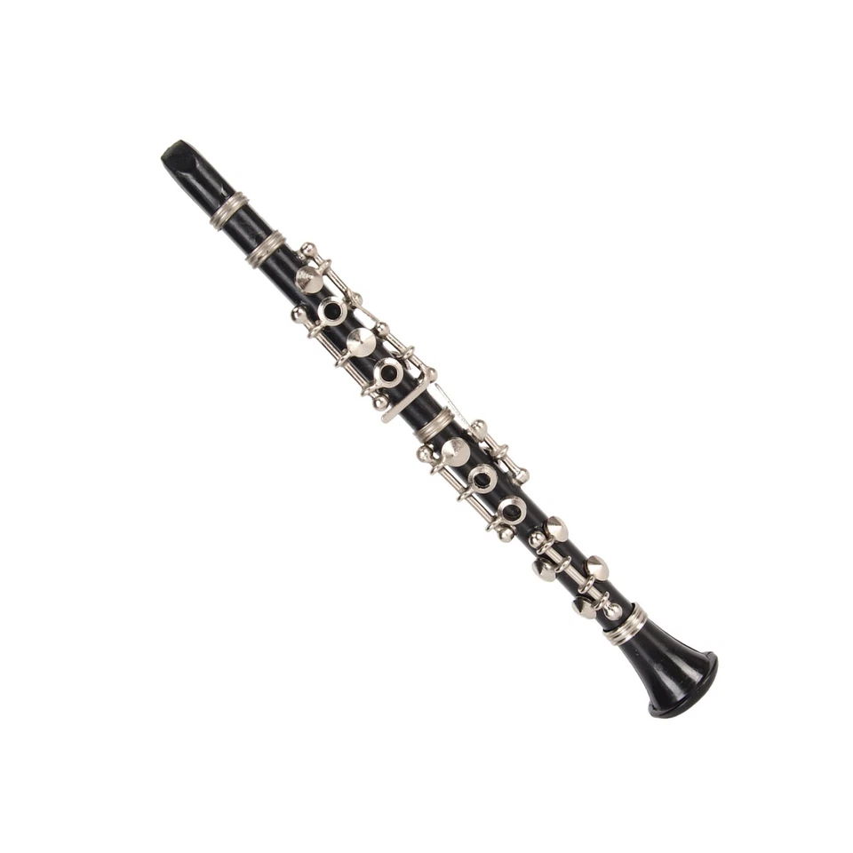 13cm Mini Klarinette Modell Simulierte Miniatur Klarinette Musikinstrument P TOS - Bild 2 von 4