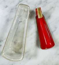 Vintage Vinyl Record Cleaning Brush with Felt Pad and Original Storage Case