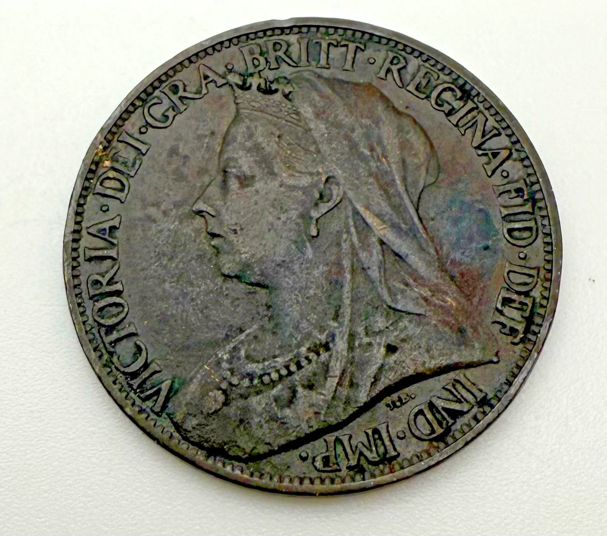 1901年 イギリス ペニー  MS64RB ヴィクトリア 英国 PCGS イギリス 1901 ヴィクトリア 1ペニー(デナリウス) 銅貨 PCGS MS64RB