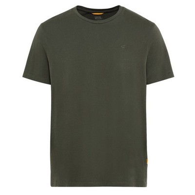 Camel active Herren T-Shirt Basic Organic Cotton grün 9T81 409641 91 leaf green