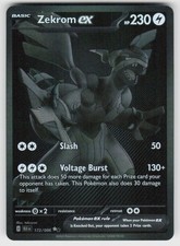 Zekrom ex 172/086 Holo Secret Rare Black Bolt Pokemon Near Mint on eBay