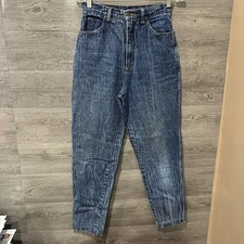 VTG Stefano International Vintage Stone Washed High Waisted Mom Jeans Sz 10