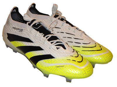 adidas Predator Elite FG Soccer Cleats Men's Size 7 JI1082 White Black Lucid
