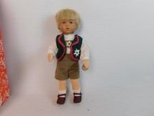 KATHE KRUSE "CAMILLO" HANNE KRUSE IN ORIGINAL BOX. 13" 35CM BLOND BOY DOLL