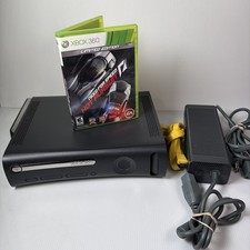 Microsoft Xbox 360 Elite 120 GB Console with Cables  Need for Speed Hot Pursuit