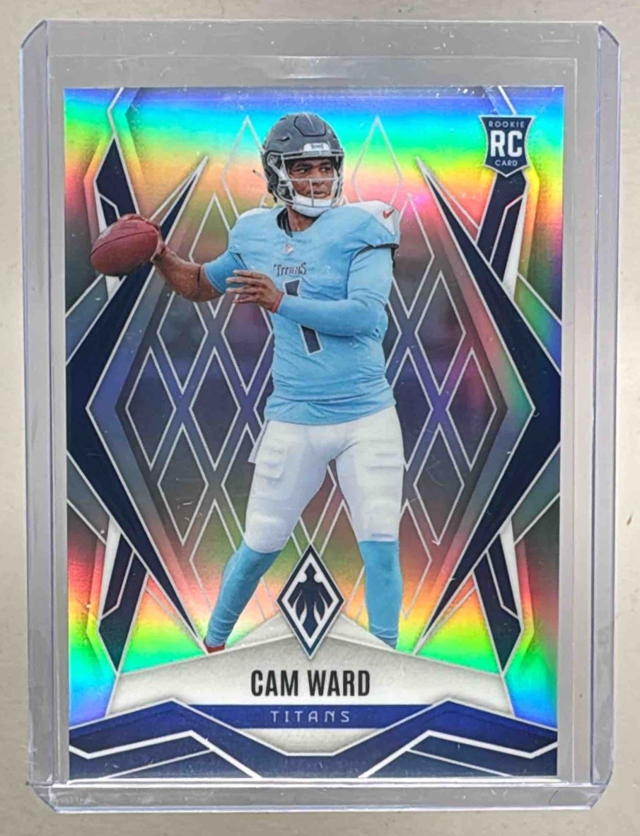 Cam Ward 2025 Panini Phoenix #194 Silver Rookie RC