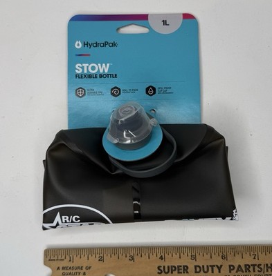 Stow (1L, 32oz) - Collapsible Water Bottle - Ultralight & Packable Travel Bottle