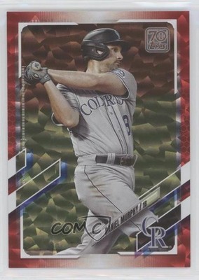 2021 Topps Red 133/199 Daniel Murphy #129 0h21