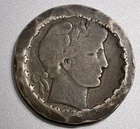 1907 O BARBER QUARTER . 90% SILVER TWENTY FIVE CENT PIECE.