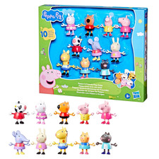 Peppa Pig Peppa  Friends Play Date 10-Pack Figure Set