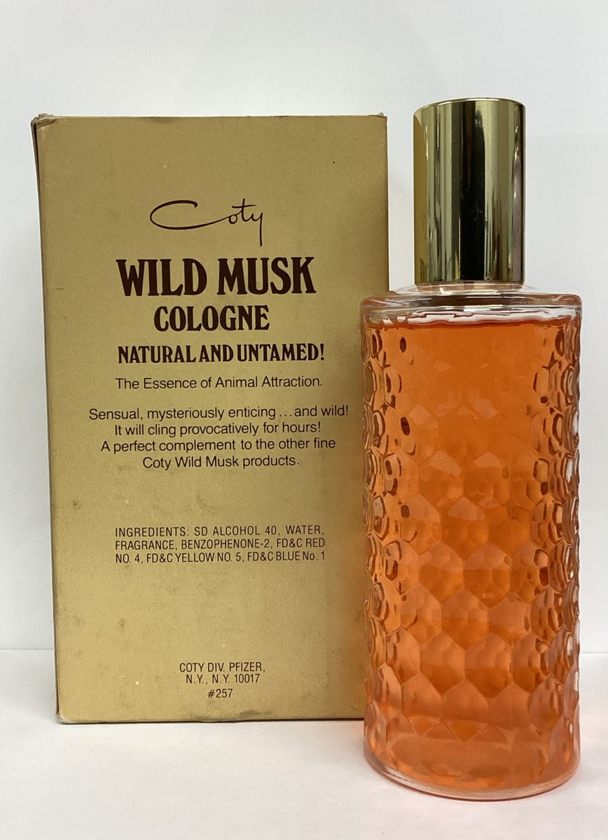 Coty Wild Musk Oil Musk Perfume Coty Wild Musk Cologne Spray For Women