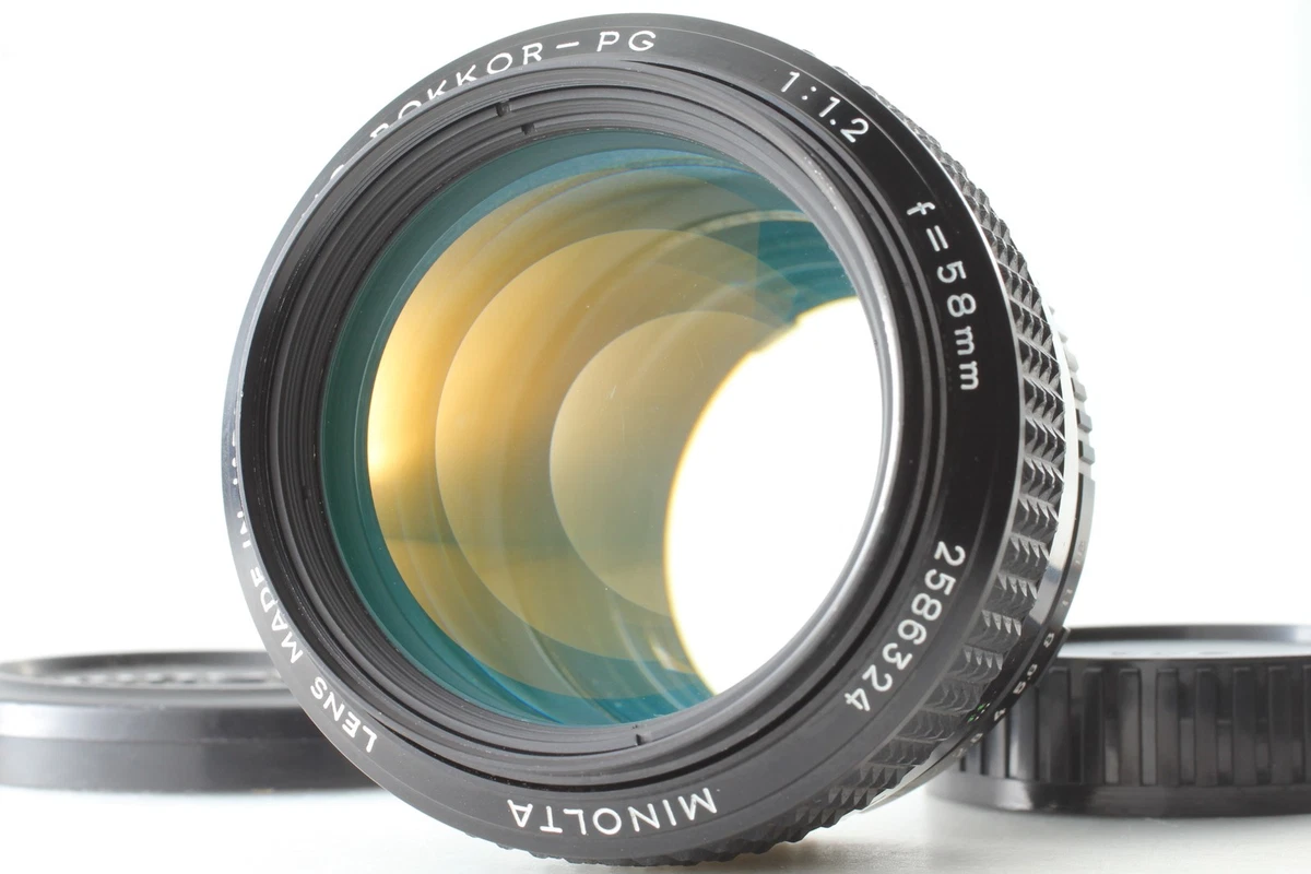 レンズ(単焦点) Minolta MC ROKKOR 58mm f1.2 f8c04dd50de4ba2c8fb525f97aec6e