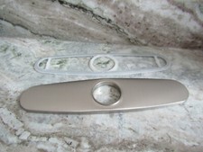 MOEN ESCUTCHEON and GASKET KIT in SRS SPOT RESISTANT SILVER - ARLO