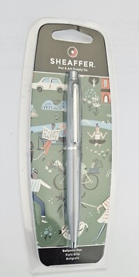 Sheaffer VFM ARGENT Silver Fountain Pen E2940051CS NIP