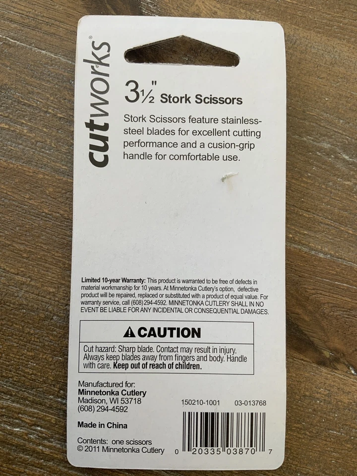 Friskars CUTWORKS - 3 1/2” Stork Scissor SET OF 6 Sewing Scissors - Image 2 of 3