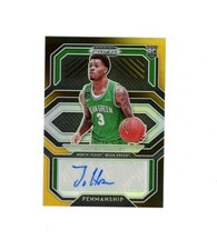 2021 Prizm BLACK GOLD REFRACTOR ROOKIE SP JAVION HAMLET AUTO 1/5 RC! North Texas