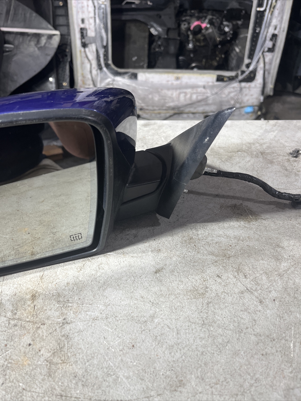 ✅ 2014-2017 MASERATI GHIBLI EXTERIOR LEFT DRIVER SIDE VEIW MIRROR BLUE OEM