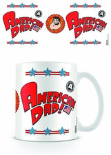 AMERICAN DAD (LOGO) - MUG (11OZ) (BRAND NEW IN BOX) (mug004)