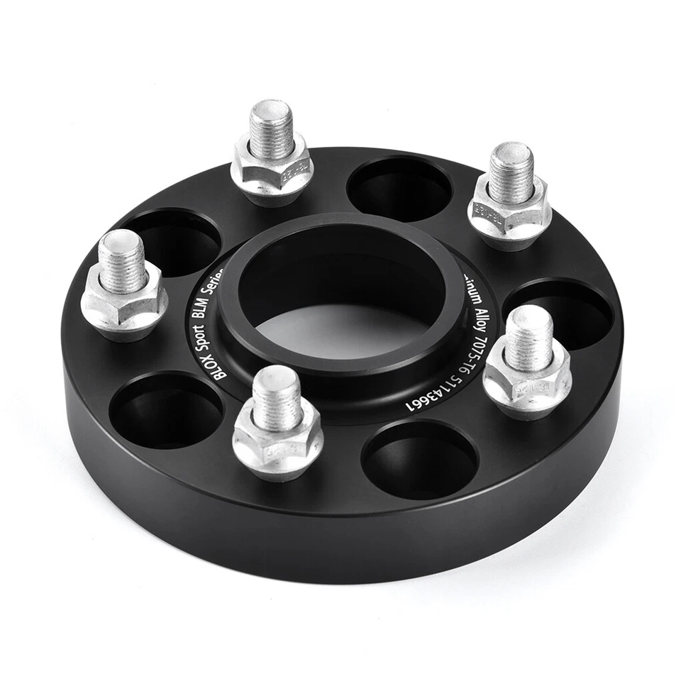 Колесные распорки 2x 1 дюйм/25 мм для Toyota RAV4 Mark X Reiz Alphard Supra 114,3/5 - Изображение 2 из 4