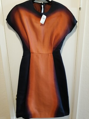 prada brown dress Prada Vintage Blue and Brown Sparkly Polo Mini Dress  Amarcord Vintage  Fashion