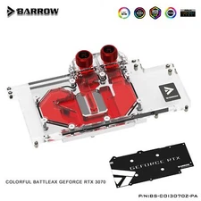 Barrow 3070 GPU Water Block Use For Colorful Battle-AX RTX 3070 BS-COI3070Z-PA