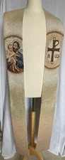 Priest stole, St. Joseph