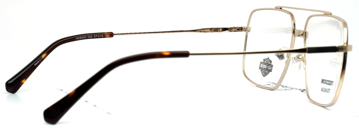 HARLEY DAVIDSON Freedom HD9020 032 Gold Mens Aviator  display picture 2