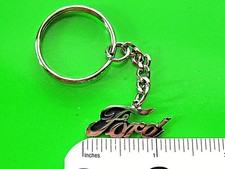 FORD script - keychain , key ring , key chain GIFT BOXED