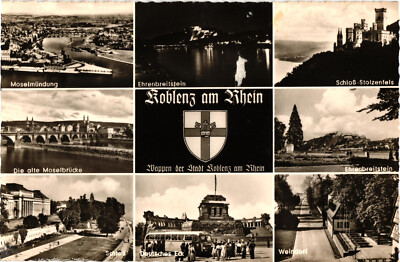 #ad Hotel Pfalzer Hans Spitzbarth Koblenz Bahnhofstr Germany Postcard RRPC Unposted $7.91