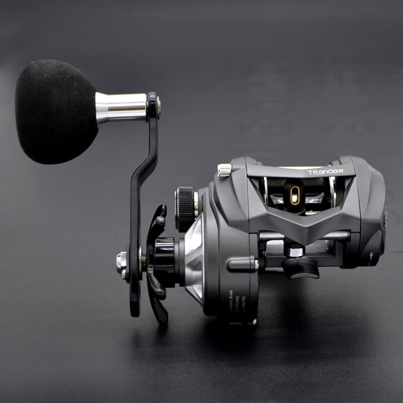 300 Series Baitcasting Fishing Reel Aluminum Frame Right Hand 6.1:1 ...