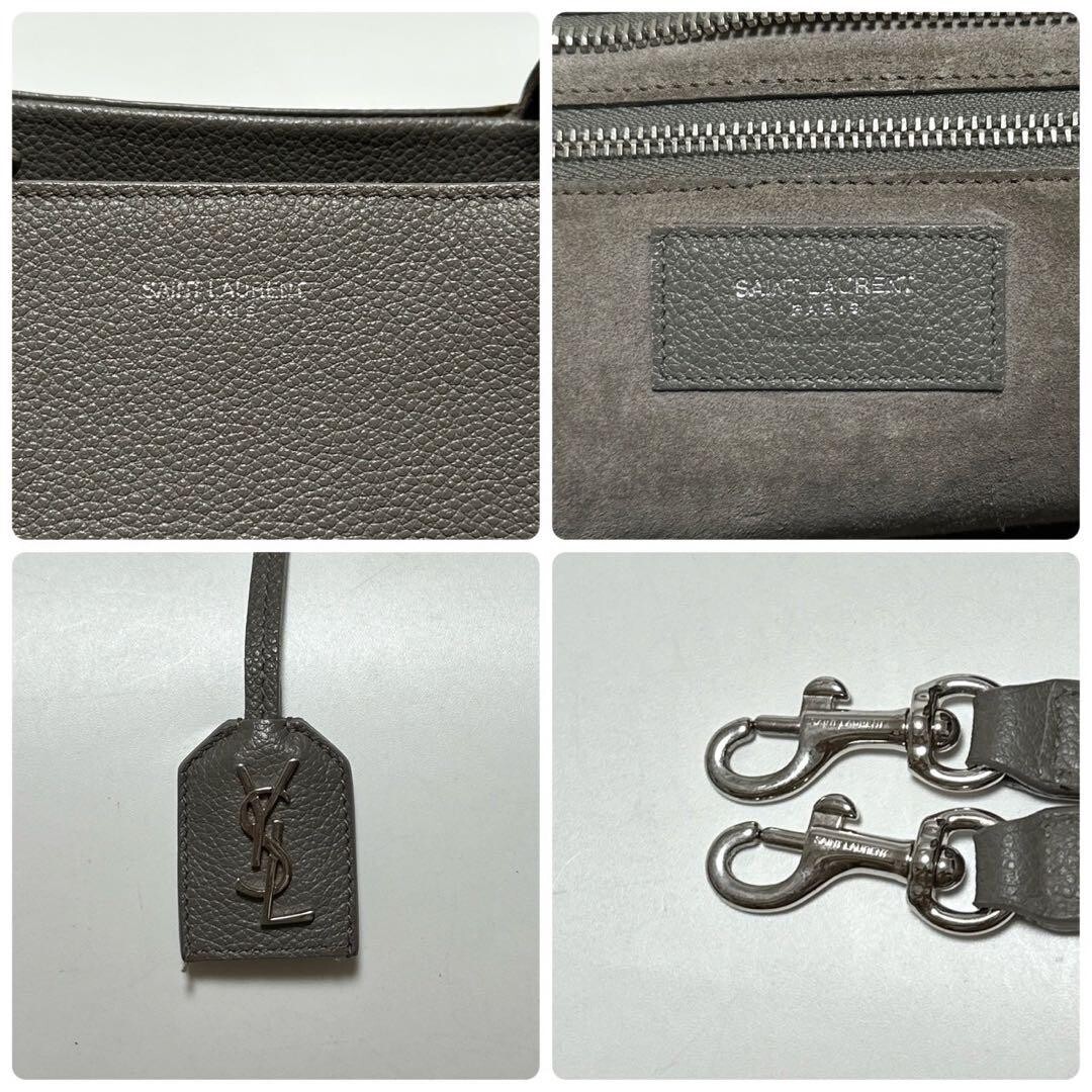 h98 [Buone Condizioni] Viene fornito con borsa portaoggetti Saint Laurent Paris Cavalive Gauche